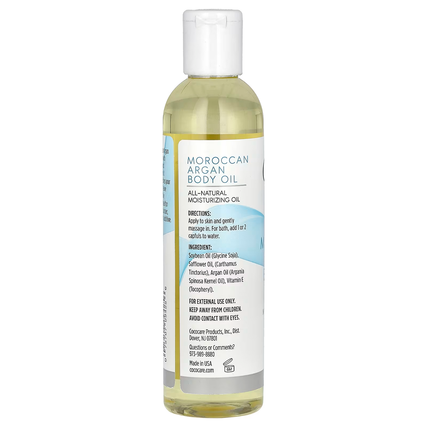 Moroccan Argan Body Oil, Fragrance Free, 8.5 fl oz (250 ml)