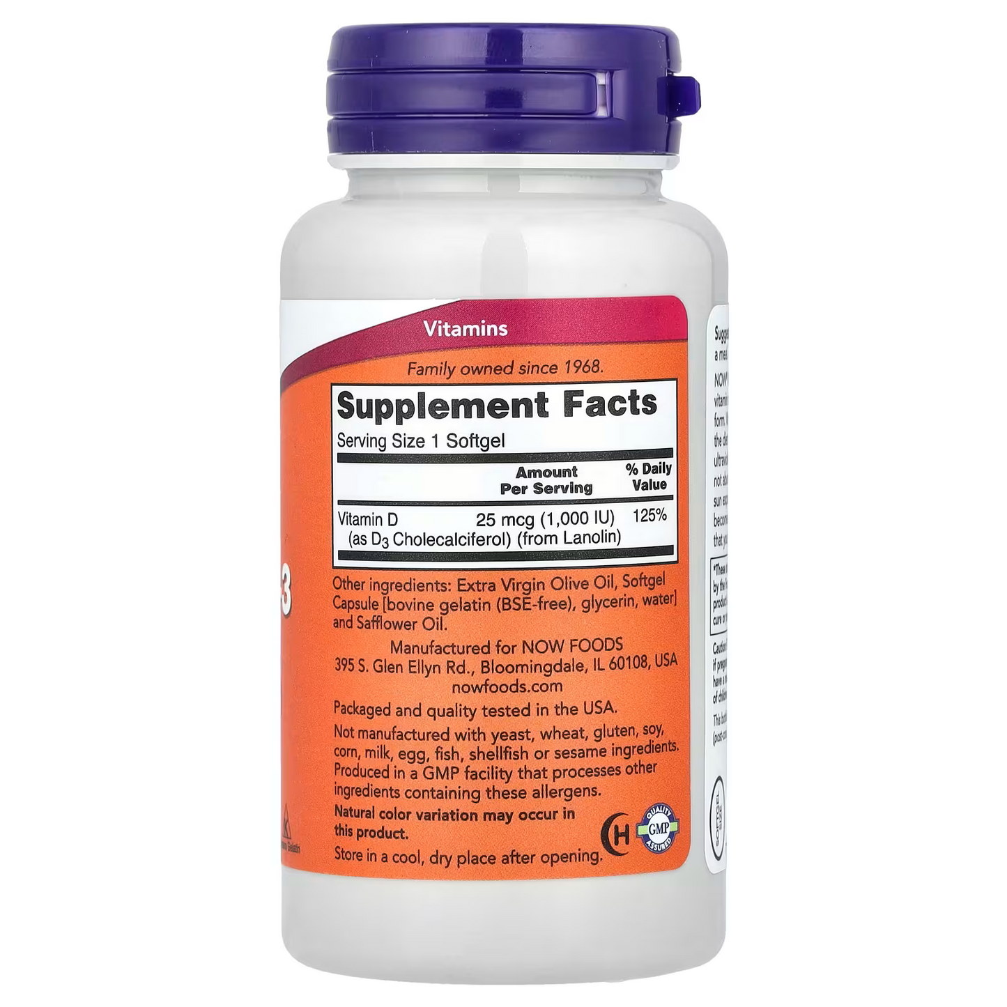 Vitamin D-3, Max