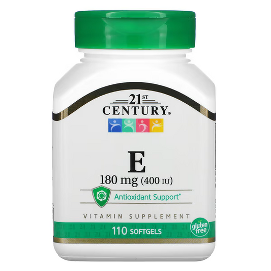 Vitamin E, 180 mg (400 IU)