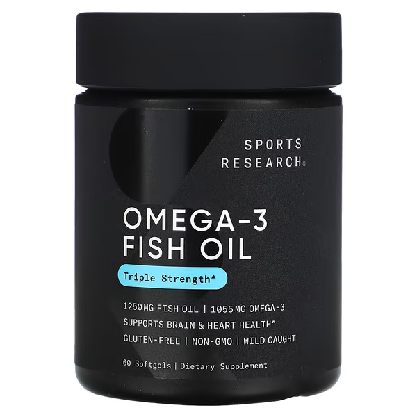 Omega-3 Fish Oil, Triple Strength