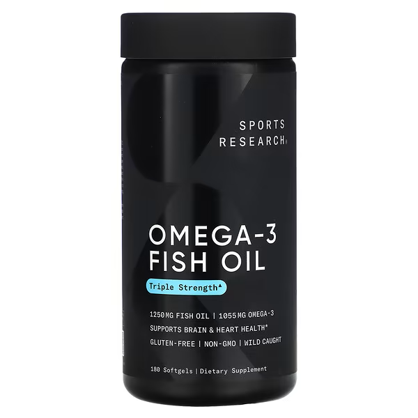 Omega-3 Fish Oil, Triple Strength