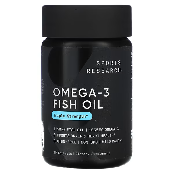 Omega-3 Fish Oil, Triple Strength