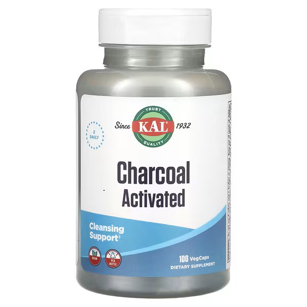 Charcoal Activated. (250 mg per VegCap)