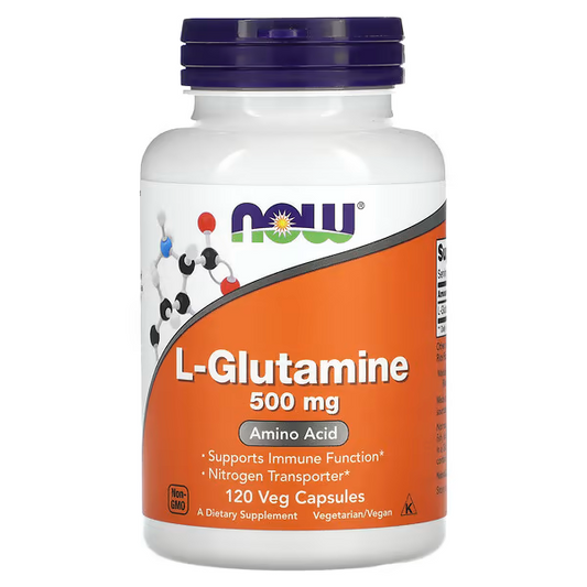 L-Glutamine, 500 mg, 120 Veg Capsules