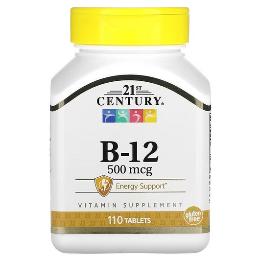 B-12, 500 mcg