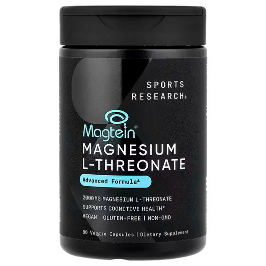 Magtein®, Magnesium L-Threonate, 2,000 mg, 90 Veggie Capsules (666 mg per Capsule)