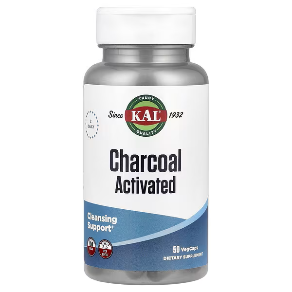 Charcoal Activated. (250 mg per VegCap)