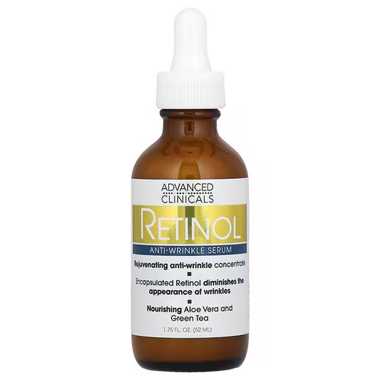 Advanced Clinicals, Retinol Serum, Anti-Wrinkle, 1.75 fl oz (52 ml)