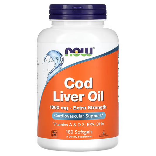 Cod Liver Oil, 1,000 mg