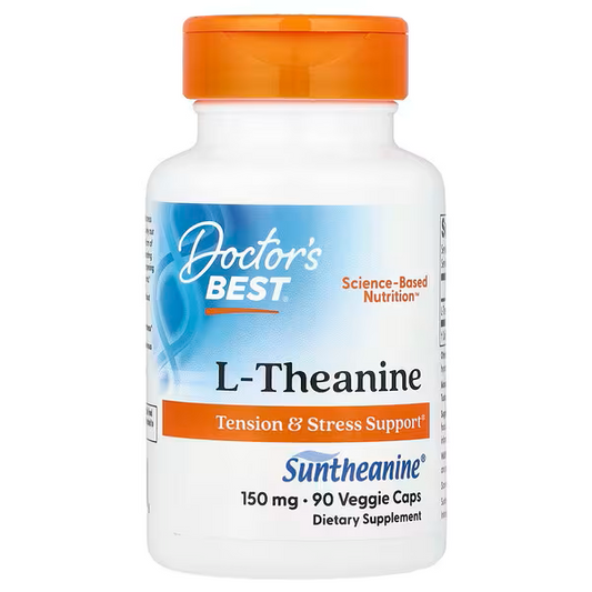 L-Theanine, 150 mg, 90 Veggie Caps