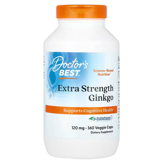 Extra Strength Ginkgo, 120 mg, 120 Veggie Caps