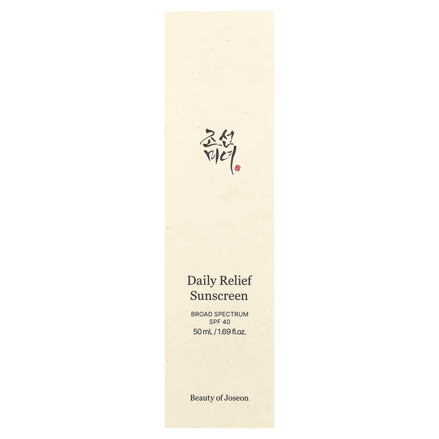 Beauty of Joseon, Daily Relief Sunscreen, SPF 40, 1.69 fl oz (50 ml)
