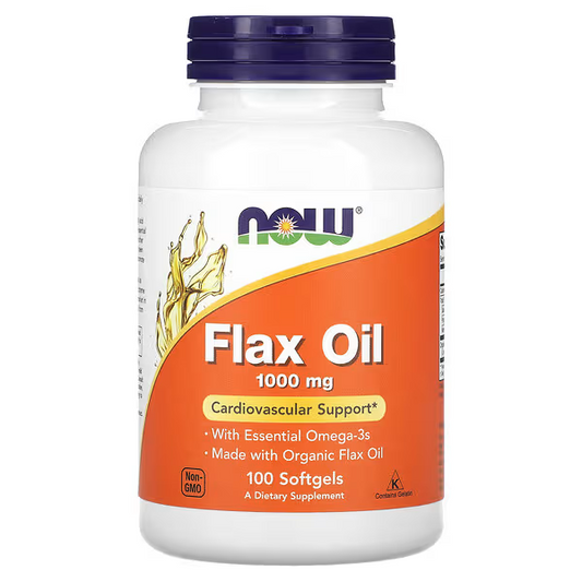 Flax Oil, 1,000 mg 100 Caps