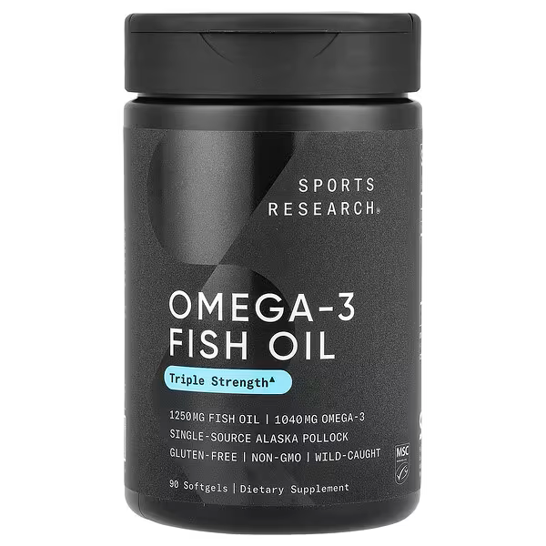 Omega-3 Fish Oil, Triple Strength